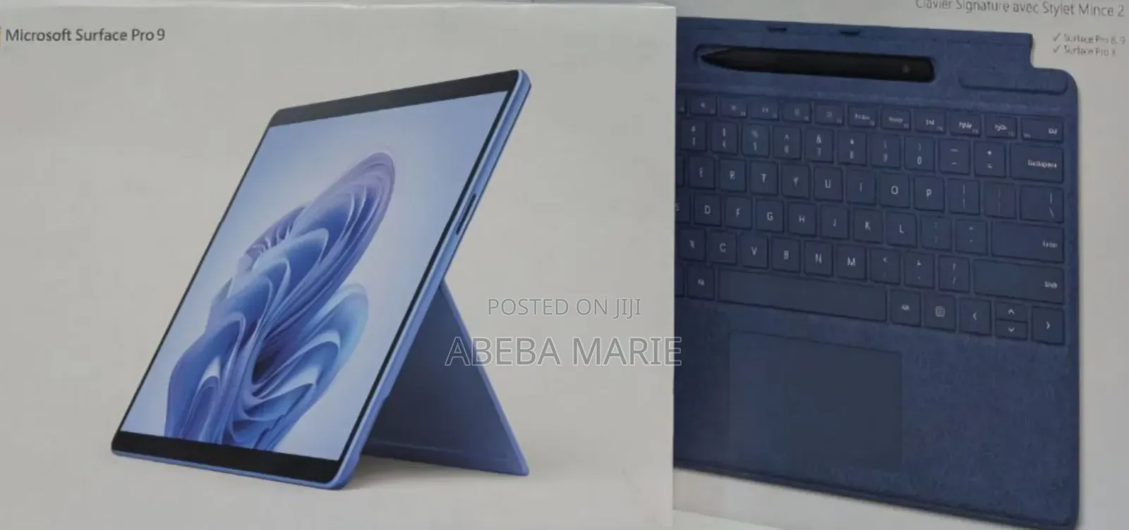 New Laptop Microsoft Surface Pro 9 16GB Intel Core I7 SSD 256GB