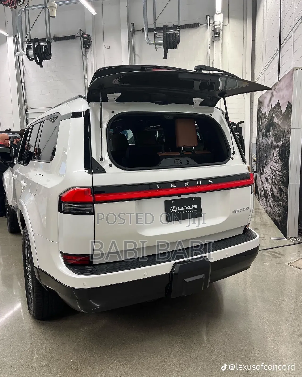 New Lexus GX 2024 White