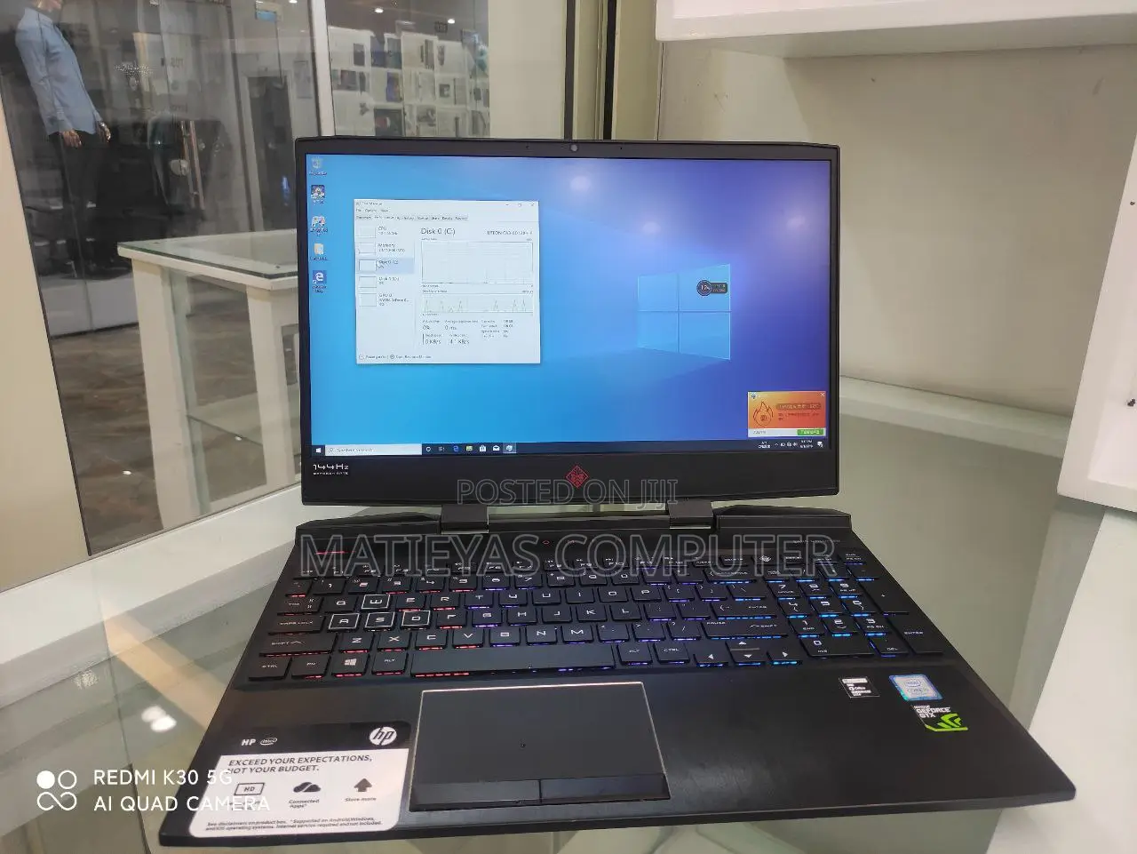 New Laptop HP Omen X 16GB Intel Core I5 HDD+SSD 1T