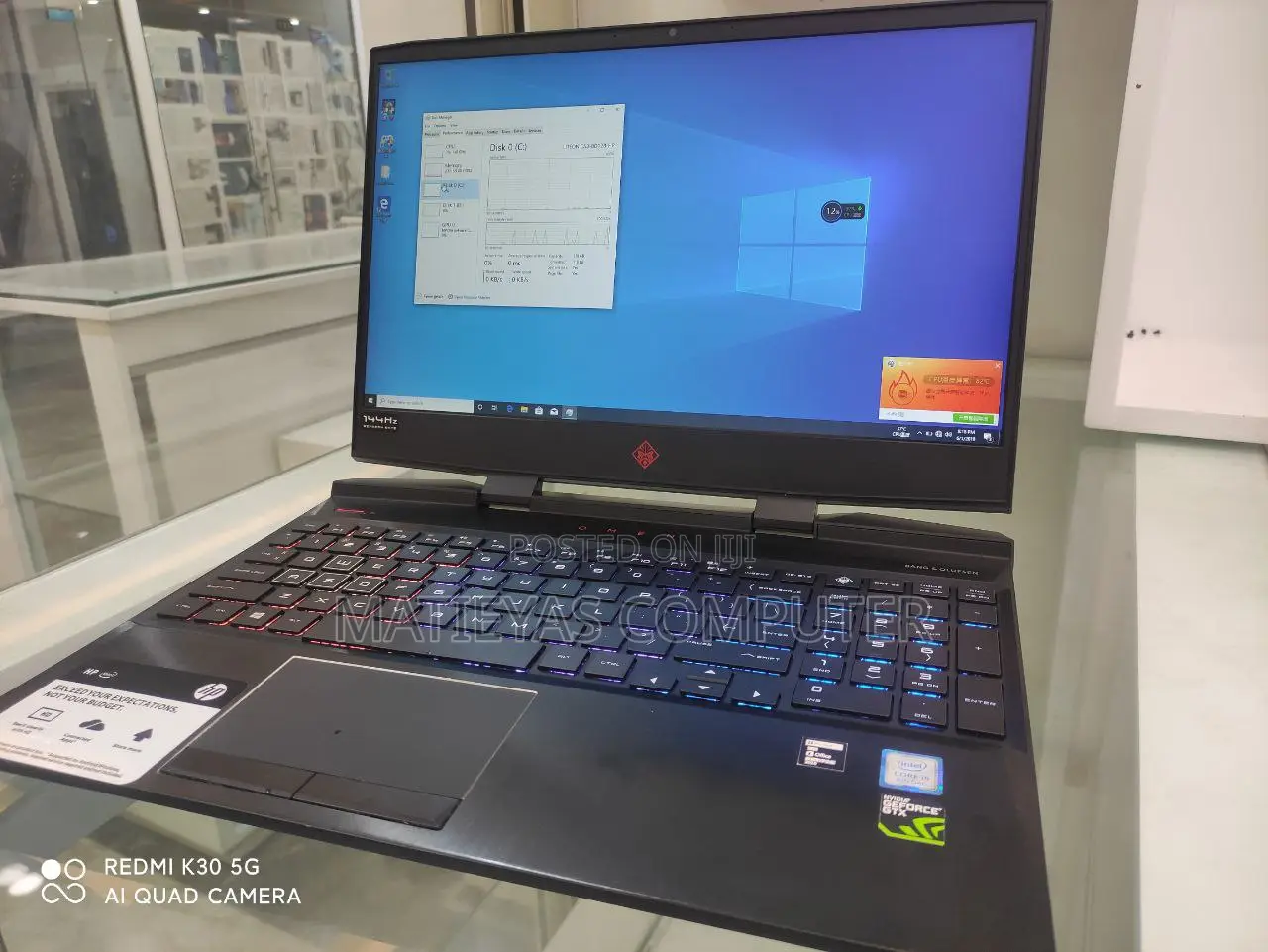 New Laptop HP Omen X 16GB Intel Core I5 HDD+SSD 1T