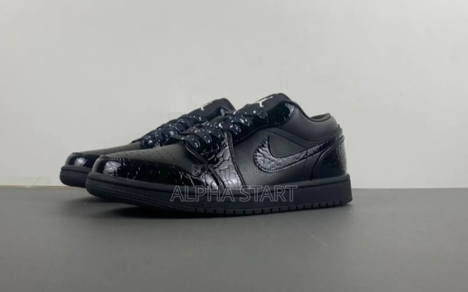 Air Jordan 1 Low Se 'Patent Elephant' Shoes