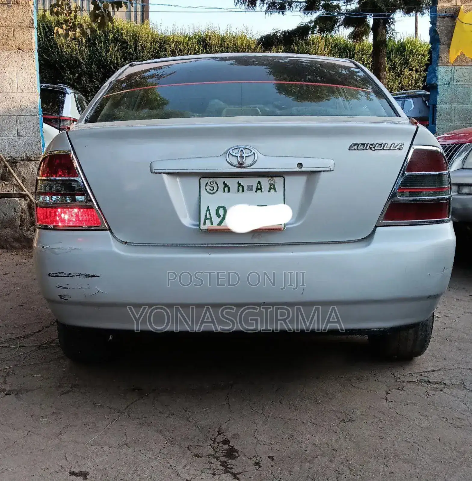 Toyota Corolla Sedan 2003 Silver