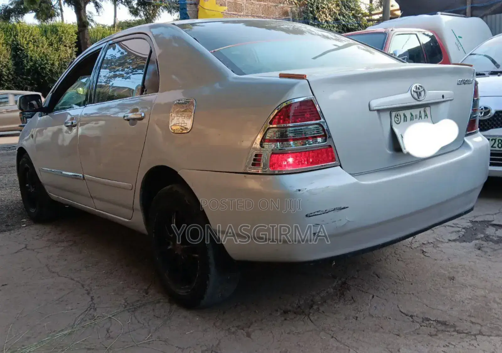 Toyota Corolla Sedan 2003 Silver