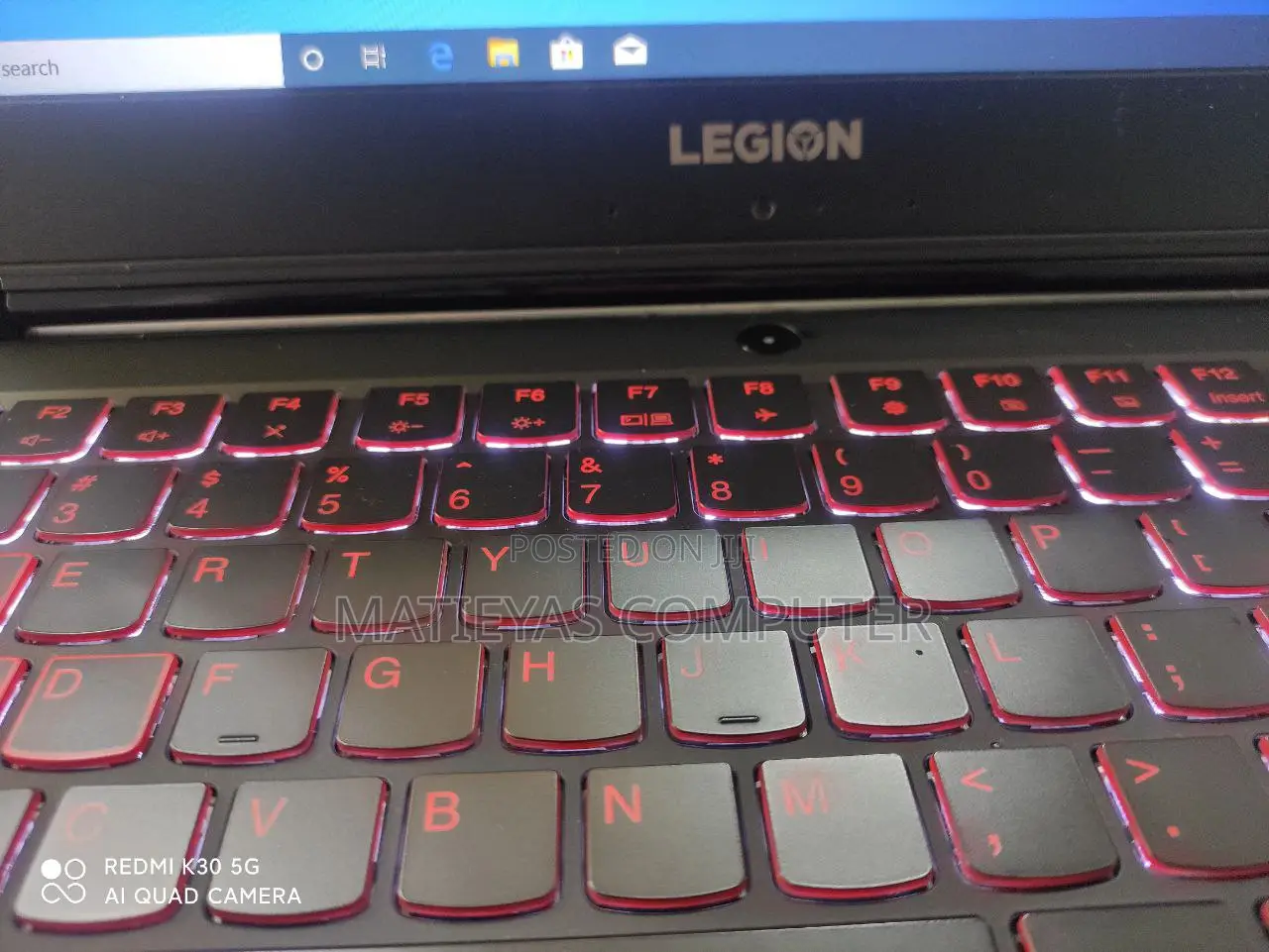 New Lenovo Legion Y7000P IRX9 Gaming Laptop 16GB Intel Core I7 512GB