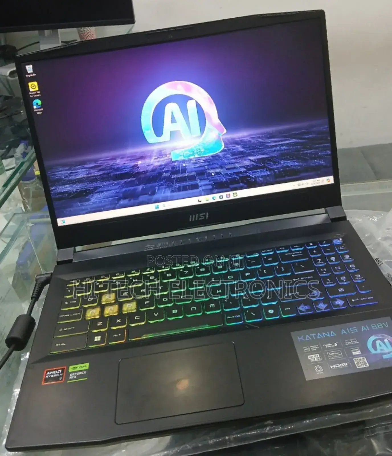 New Laptop MSI Katana GF66 16GB AMD Ryzen 7 SSD 1T