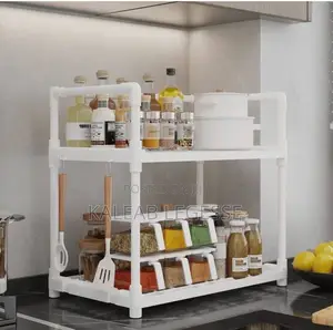 Kitchen and Bathroom Storage Rack