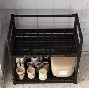  Kitchen and Bathroom Storage Rack
