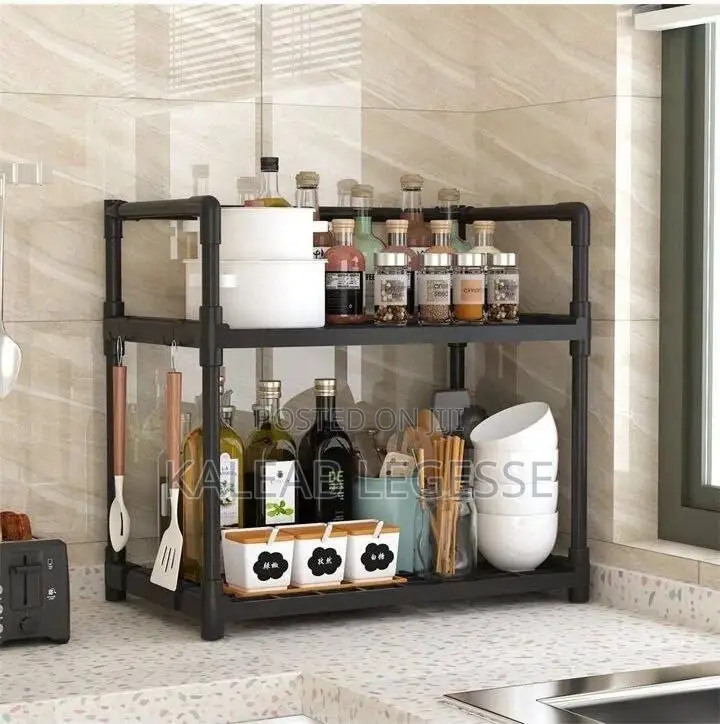  Kitchen and Bathroom Storage Rack