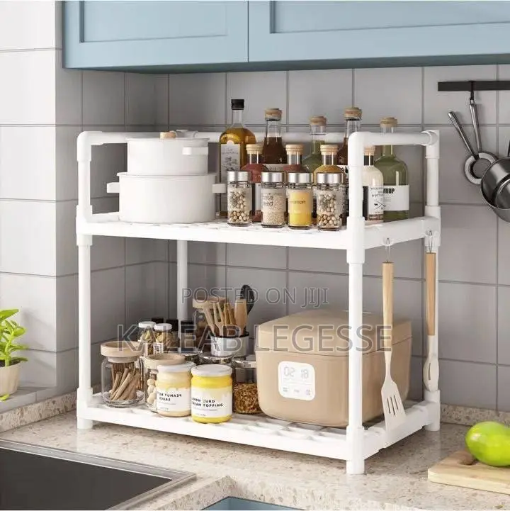  Kitchen and Bathroom Storage Rack