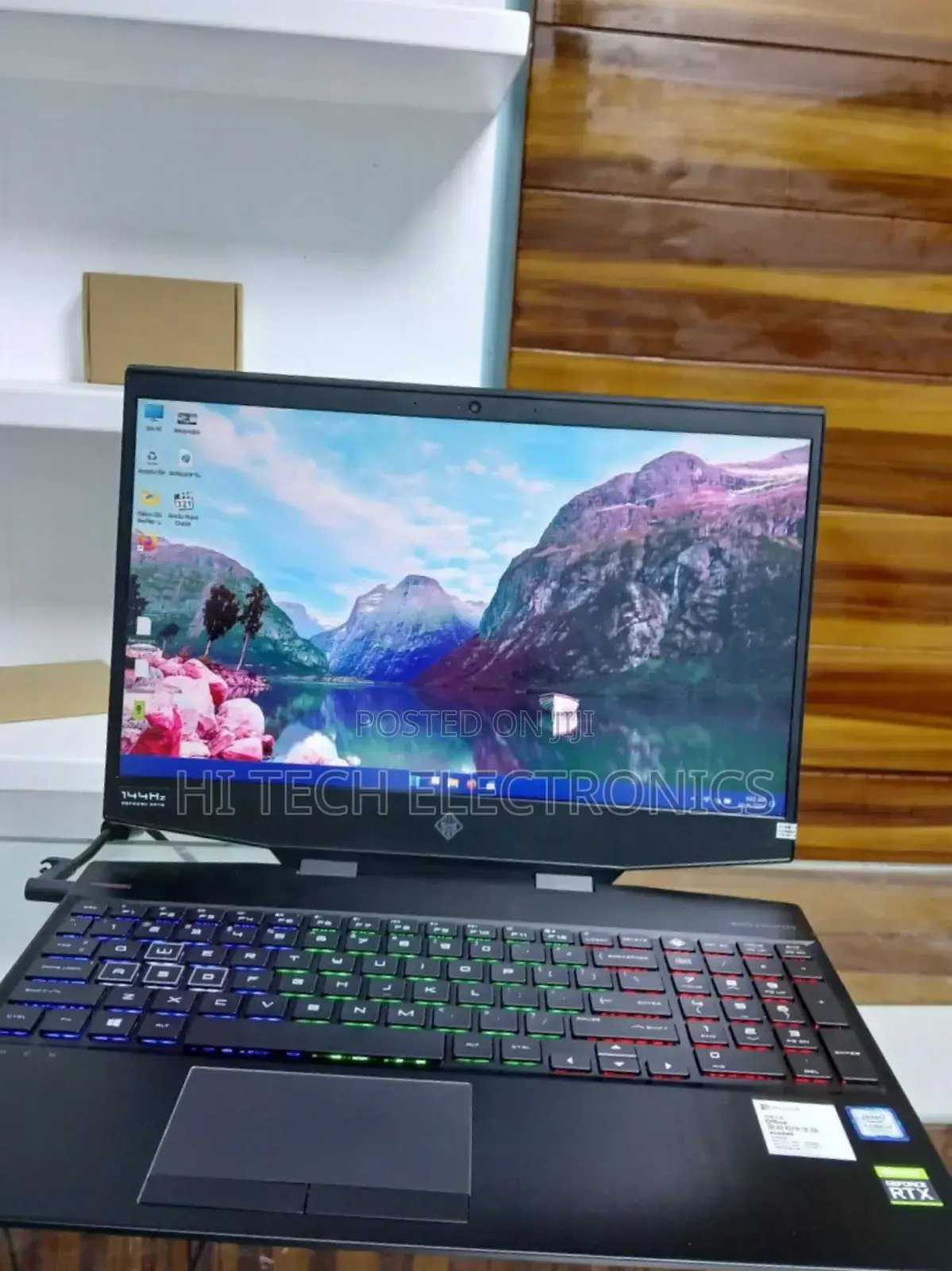 New Laptop HP Omen 15-Ce0xx 16GB Intel Core I7 SSD 512GB