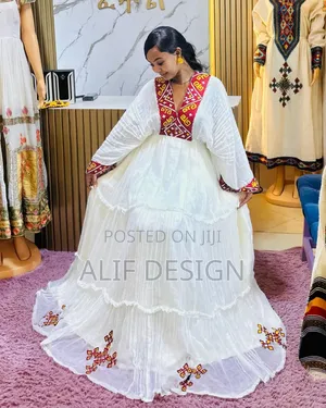 Traditional Clothes የባህል ልብስ Habesha Kemis ሀበሻ ቀሚስ