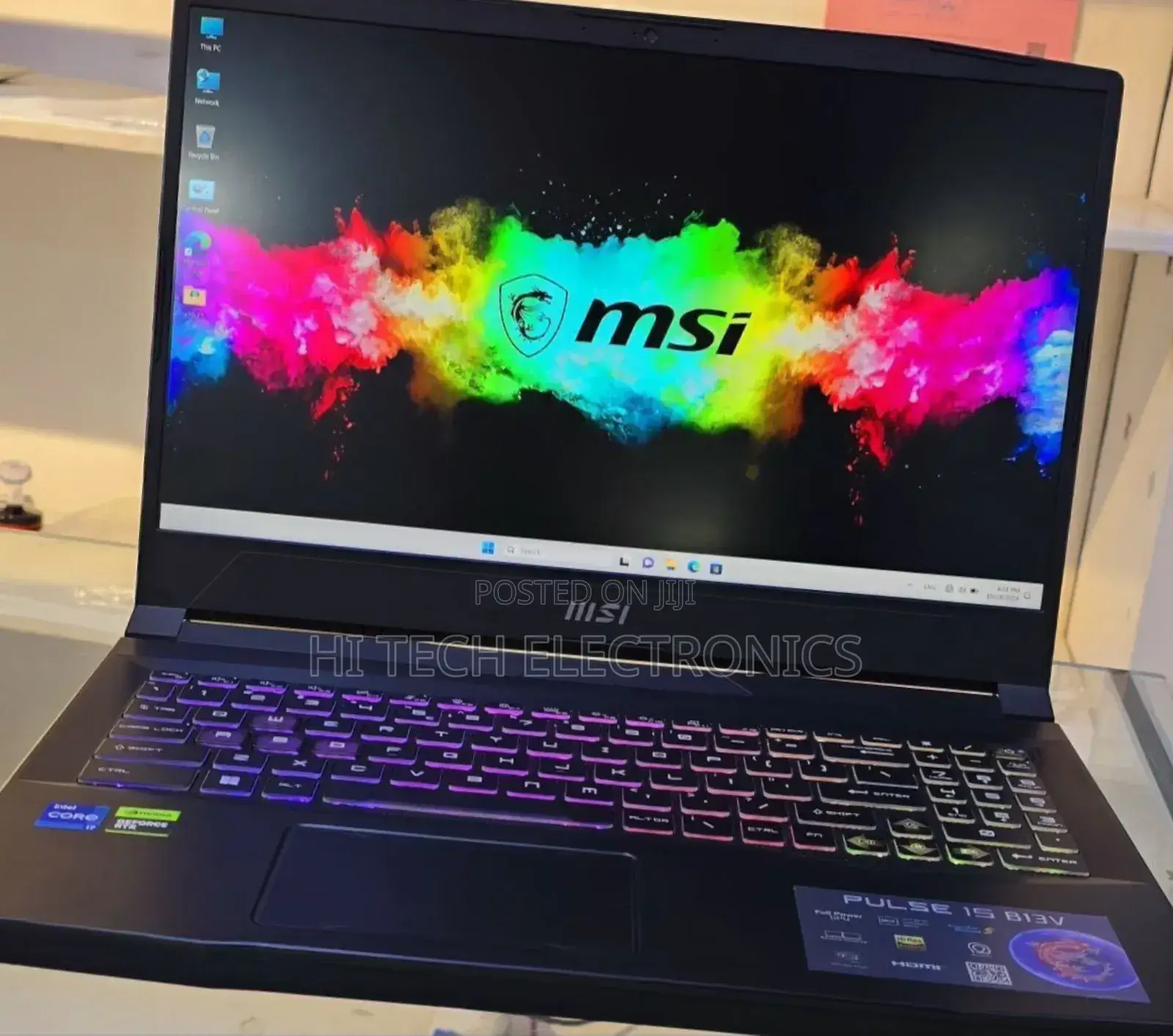 New Laptop MSI Pulse GL66 16GB Intel Core I9 SSD 1T