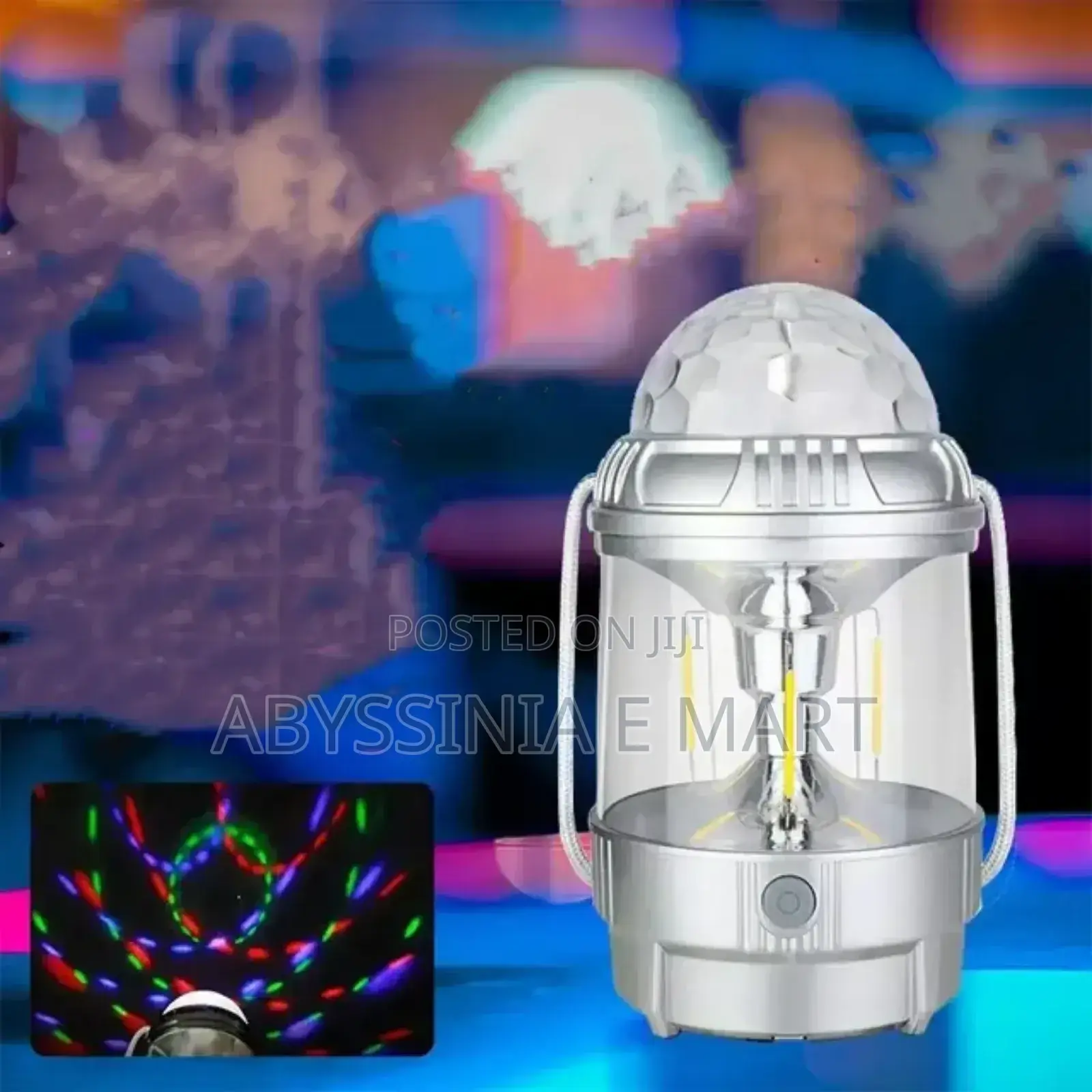 Portable and Rechargeable Multifunctional Stage Lights