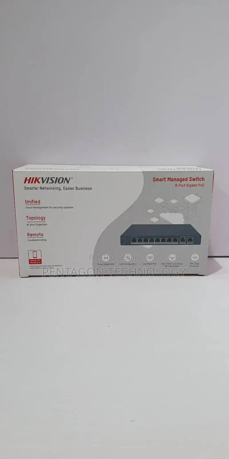 POE 8port Gigabit Hikvision