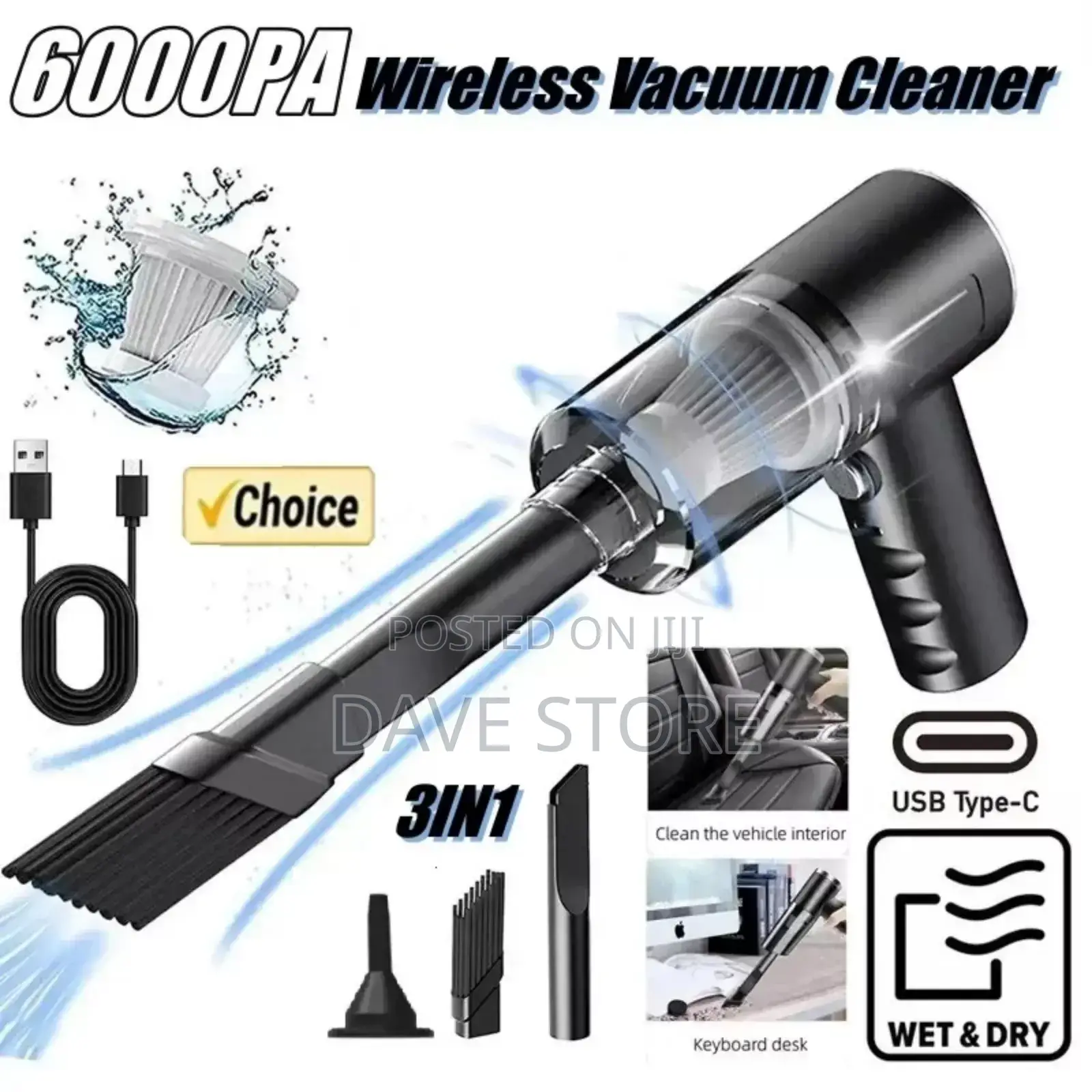 3 in 1 VACUUM CLEANER