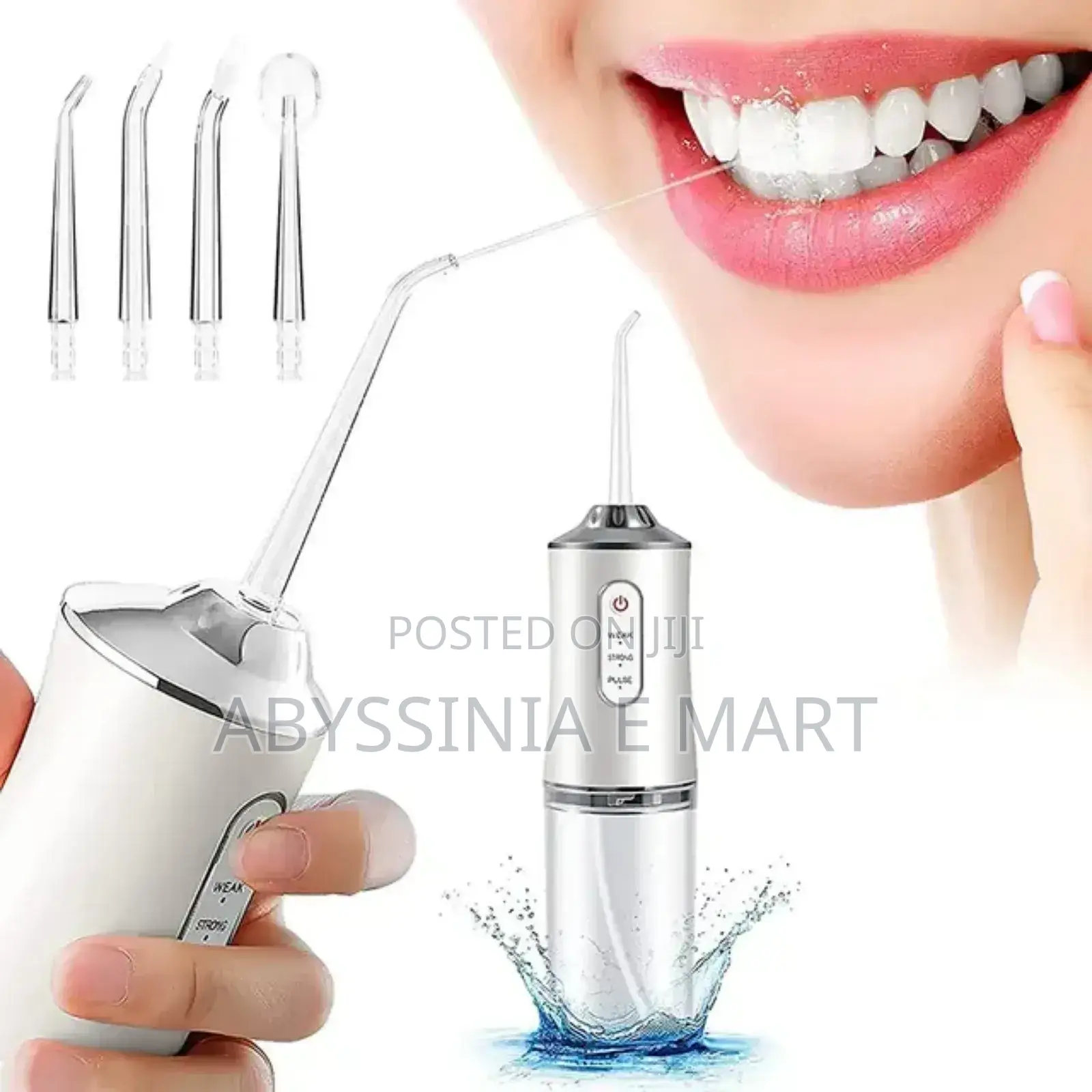 Usb የሚቀበል 4in1 Portable Dental Water Flosser