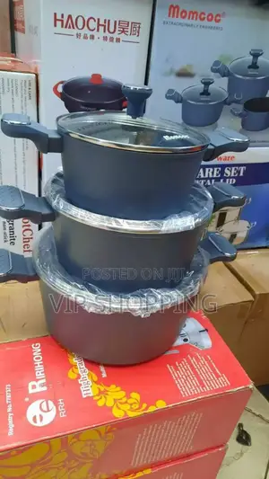 Momcoc Granite 3 in 1 Cookware