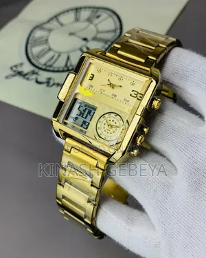 Fitron and Skemie Square Bussiness Mens Watch