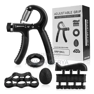 5pcs Hand Grip Strengthener Set Adjustable