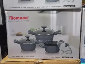3pcs Momcoc Non Stick Cookware