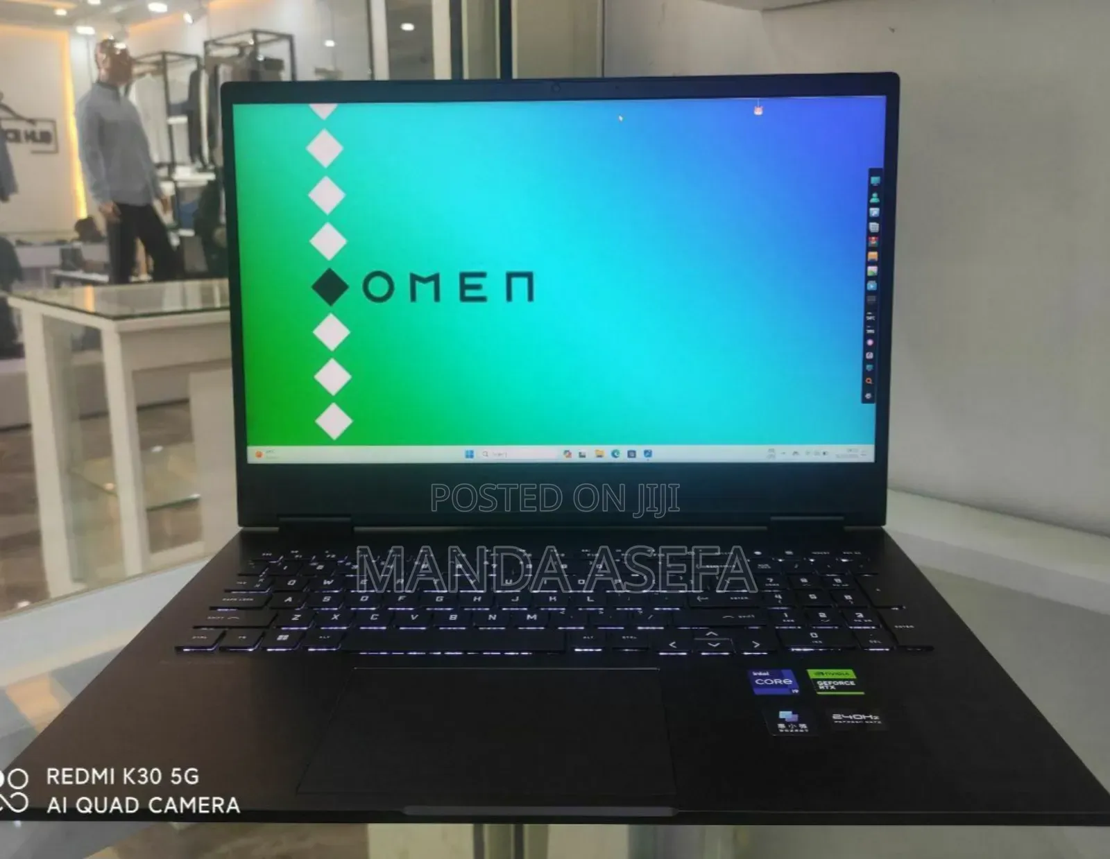 New Laptop HP Omen 16 16GB Intel Core I9 SSD 1T
