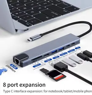 Type C Hdmi 8 in 1 Adapter