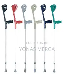 Aluminum画adjustable Height 鞥ክራንች፧Elbow Crutch Elderly Care
