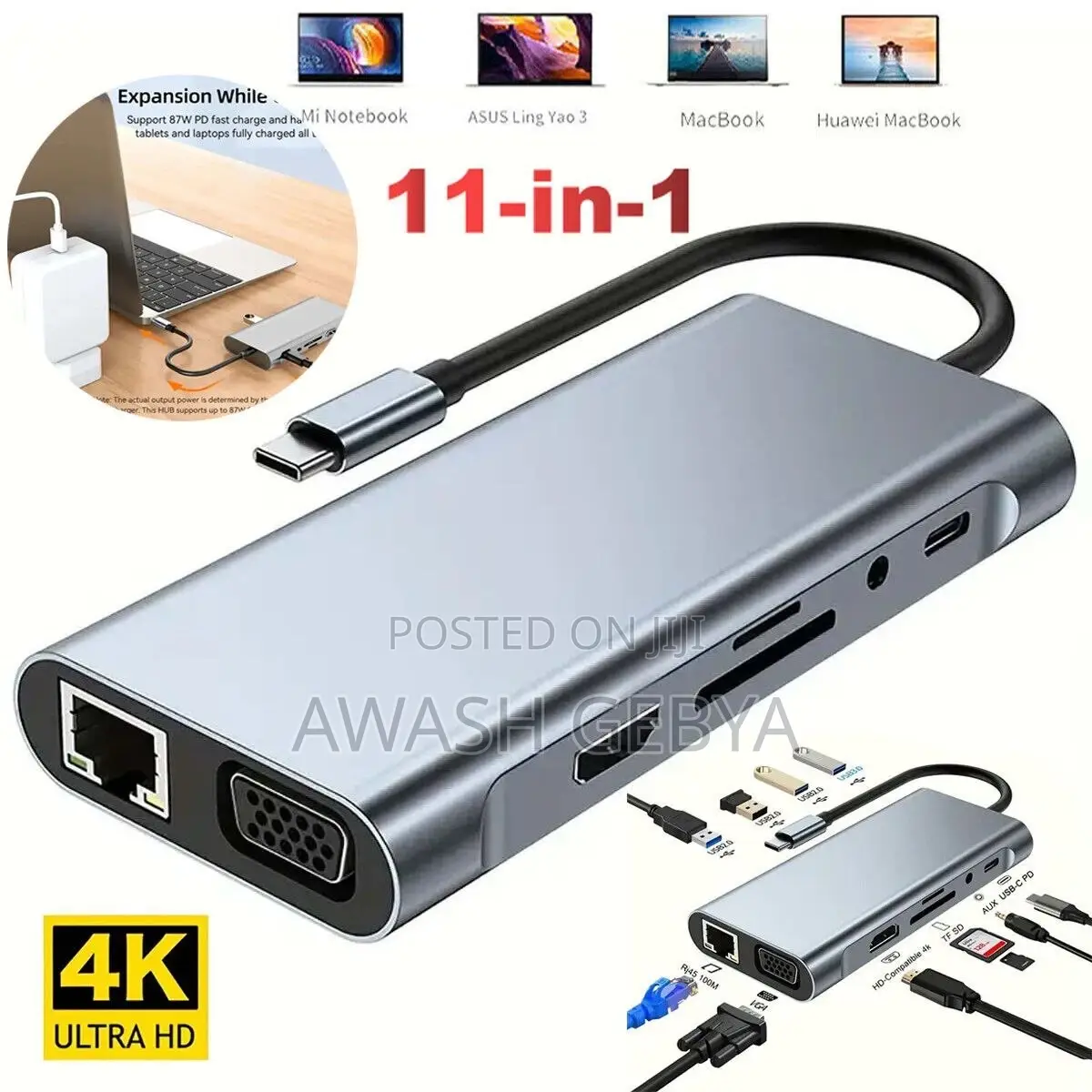 11-in-1 Multi-Port