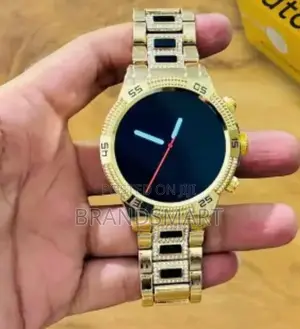 Fossil Men's 45MM Super Amoled ስማርት ሰአት