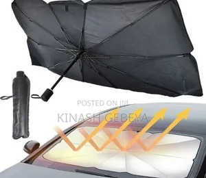 Foldable Car Sunshade Umbrella(የመኪና ፀሀይ መከላከያ)