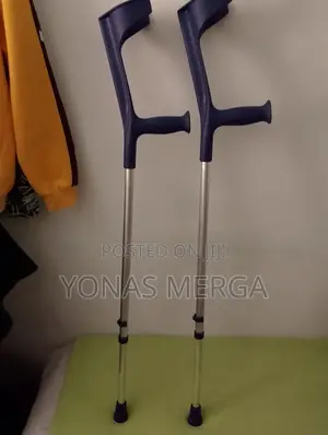 Crutches蚺ክራንች閂kosmocare Height Adjustable Elbow Crutches