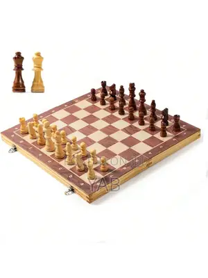 Large Size ( 33cm ) Wooden Chess