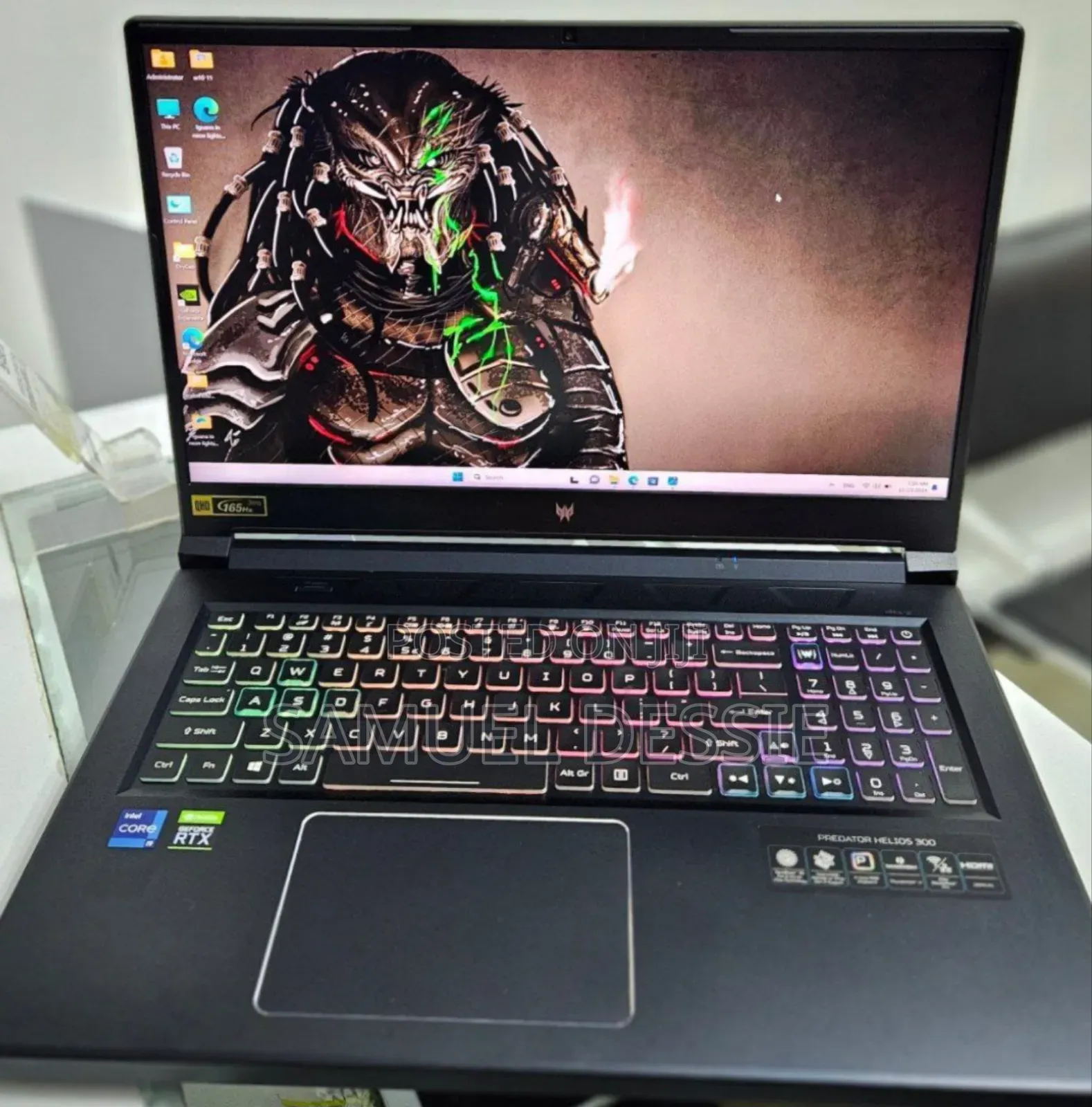 New Laptop Acer Predator Helios 300 16GB Intel Core I9 SSD 512GB