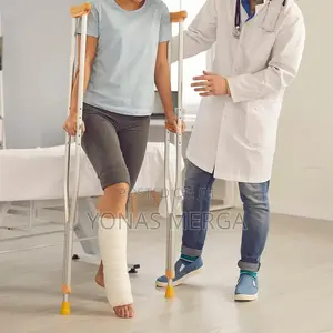 Probasics Lightweight Aluminum Underarm Crutches圖kranch燕ክራንች