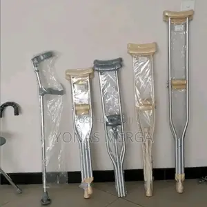 2pairs Alloy Crutches Adjustable嘅elbow Crutches愚kranch
