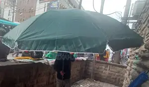 Green 3m Double Layer Cafe Umbrella | Table Umbrella