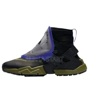 Nike Huarache Gripp Qs Black Olive AT0298-001 Master Quality