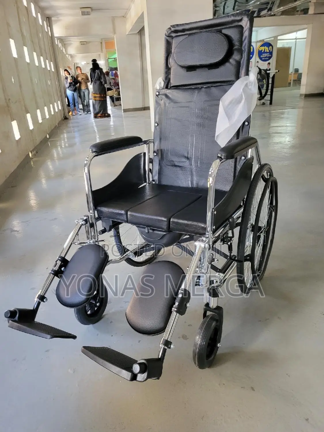 Wheelchair for Elderly晉toilet_wheelchair簢150kg Strong Easy