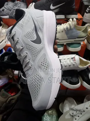 Nike Gray Sneakers High Quality Shoes for You