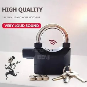 Anti-theft Alarm Padlock | Lock | Home | Shop | Bicycle | Motor Bike