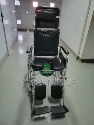 Toilet Wheelchair齊adjustable at Multiple Levels Up to 180°