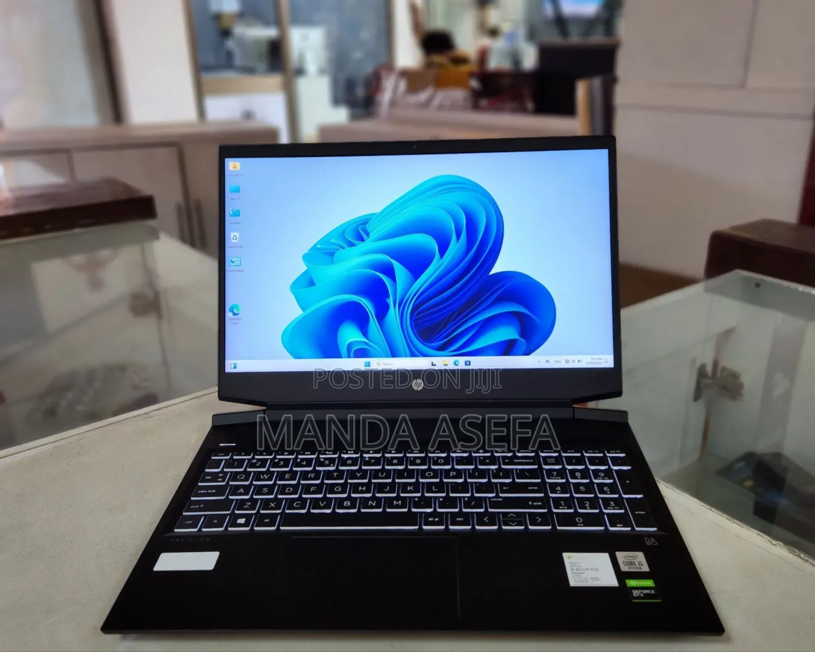 New Laptop HP Pavilion Power 15 16GB Intel Core I5 SSD 512GB