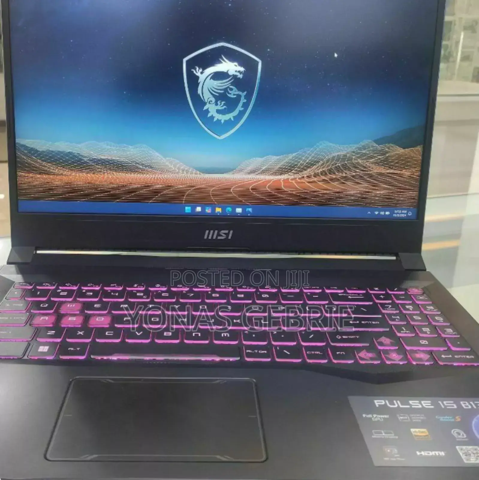 New Laptop MSI Pulse GL66 32GB Intel Core I9 SSD 1T