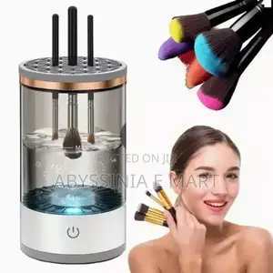አስተማማኝ Electric Makeup Brush Cleaner