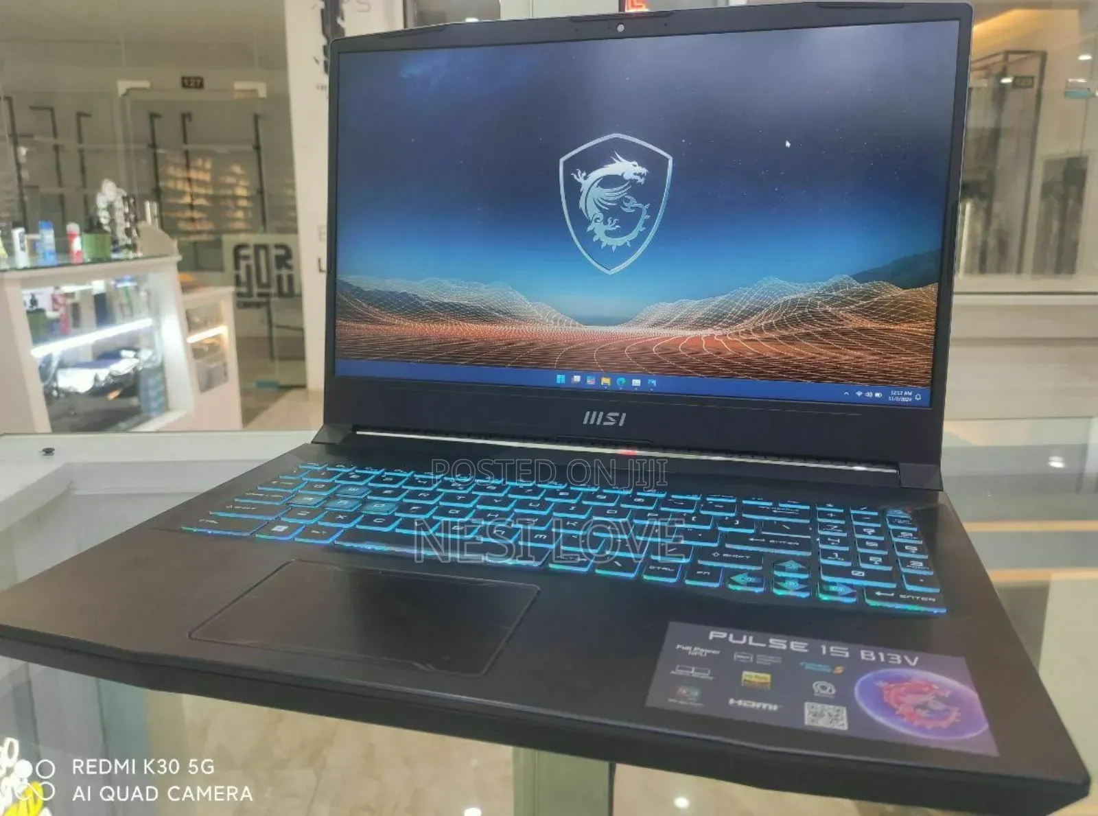New Laptop MSI Pulse GL66 32GB Intel Core I9 SSD 1T