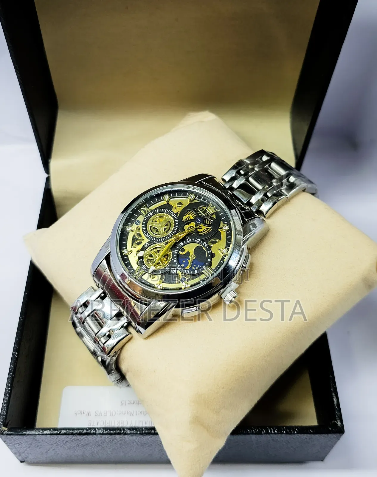 #Olevs Luxury Men's Quartz Watch