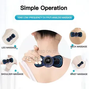 Rechargeable Muscle Stimulator With Adjustable Modes