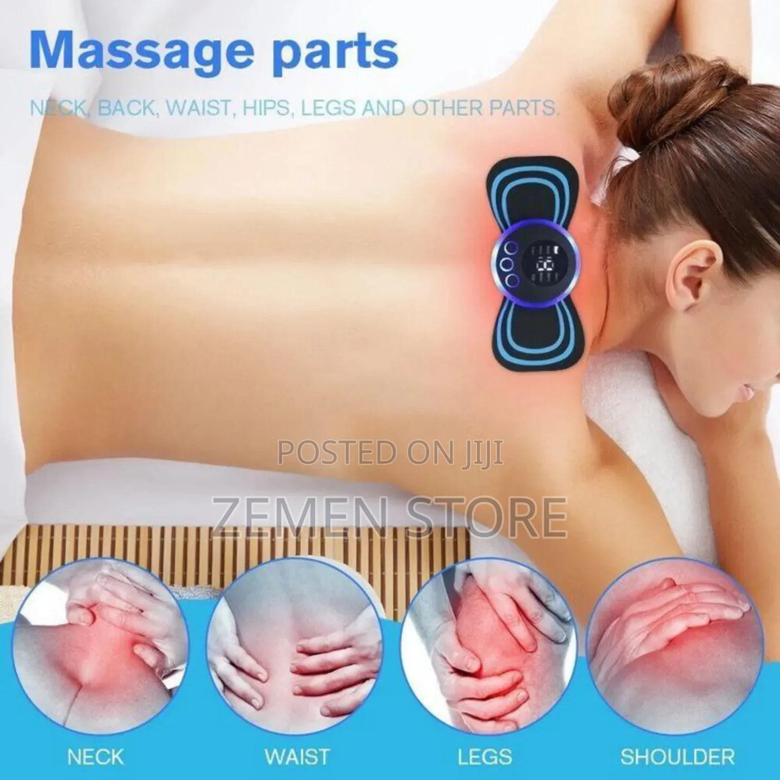 Rechargeable Muscle Stimulator With Adjustable Modes