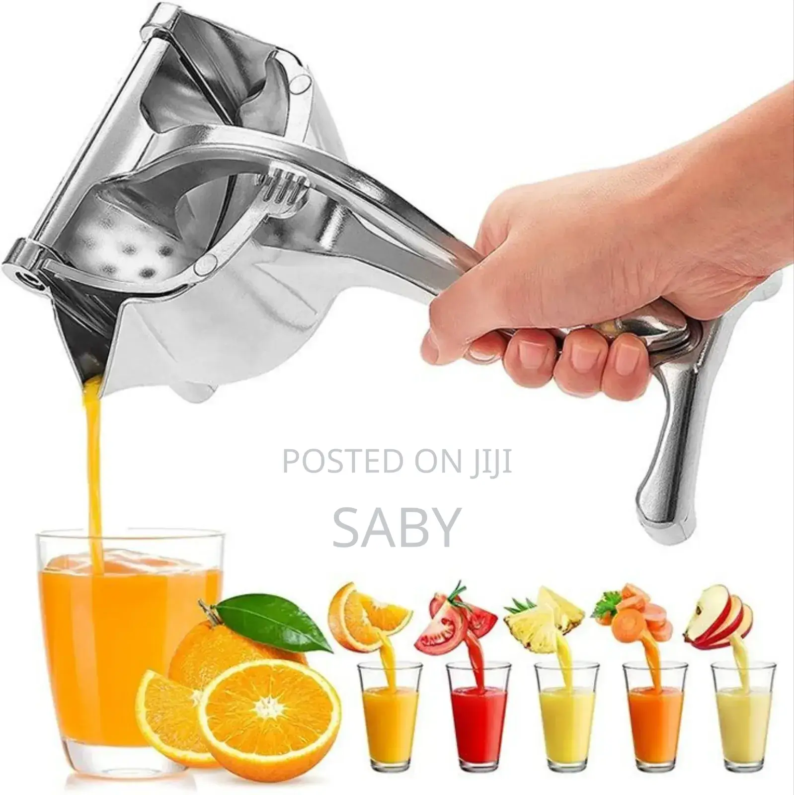 Manual Hand Press Fruit Juicer