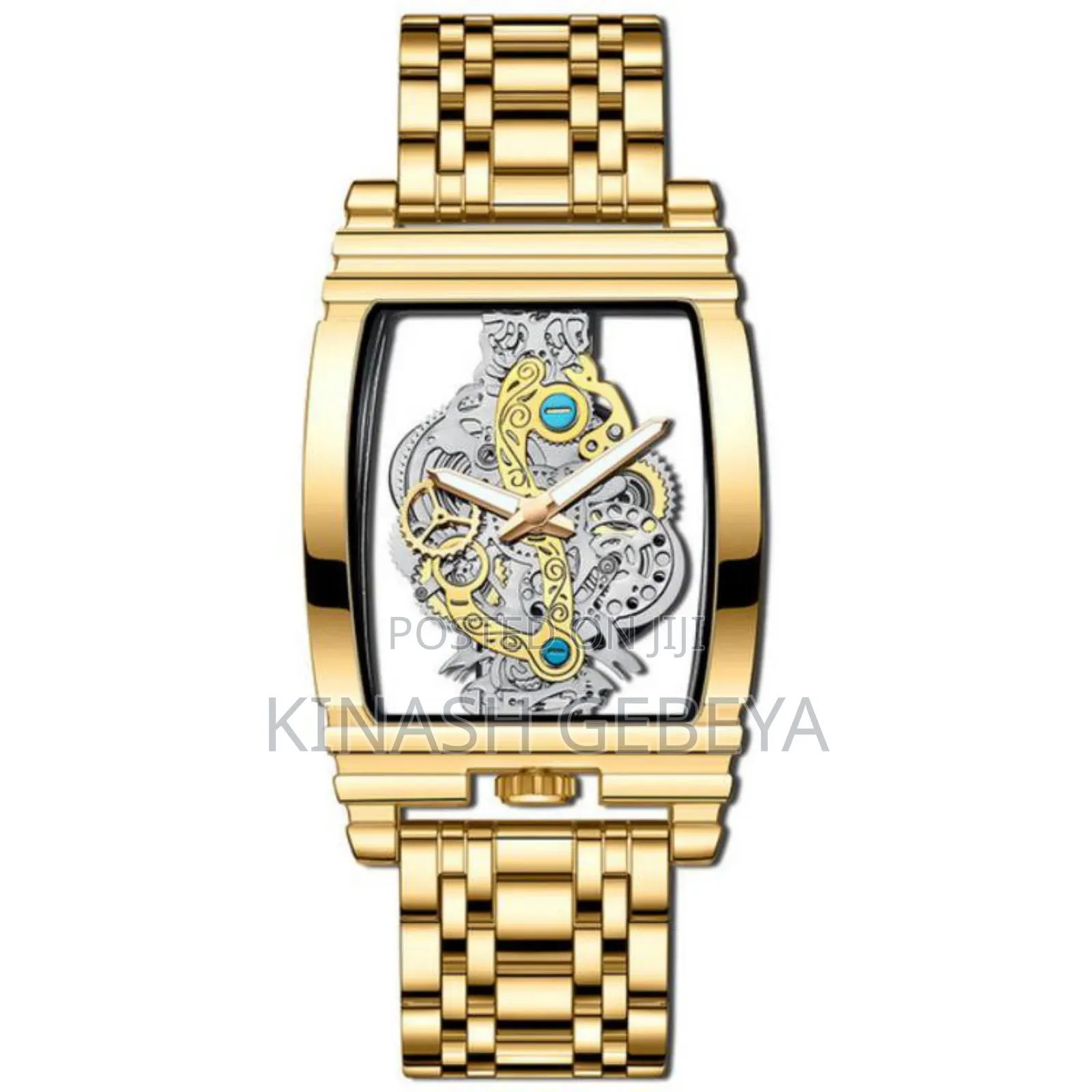Tourbillion Analog Quartz Luxury Watch